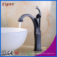 Fyeer Orb Design Wash Basin Faucet Bathroom Sink Hot&Cold Water Mixer Tap with Single Handle Washing Bibcock